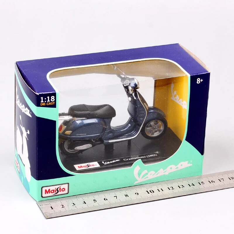 خرید ماکت فلزی موتور فلزی موتور مایستو «2003 وسپا گرانتوریسمو» Maisto Motorcycles Vespa Granturismo (2003) 39540