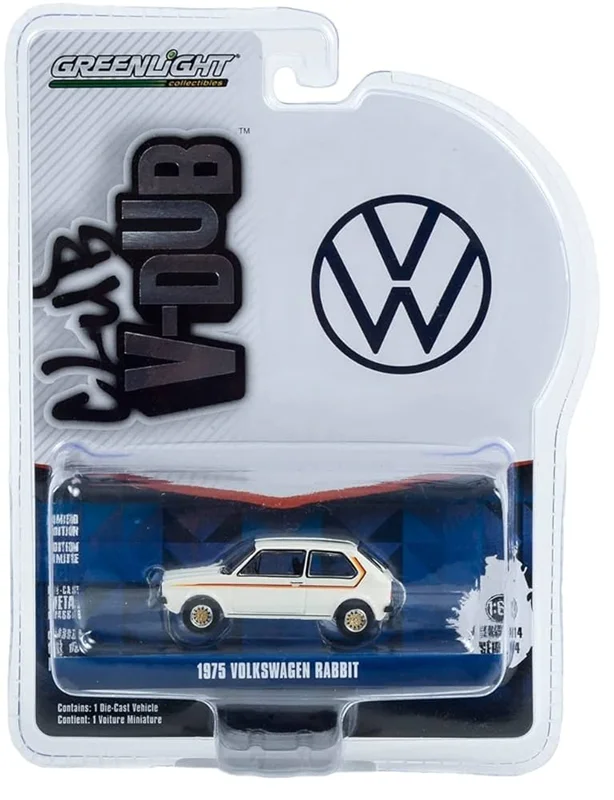 بسته بندی ماشین فلزی فولکس واگن ربیت 1975 Volkswagen Rabbit گرینلایت
