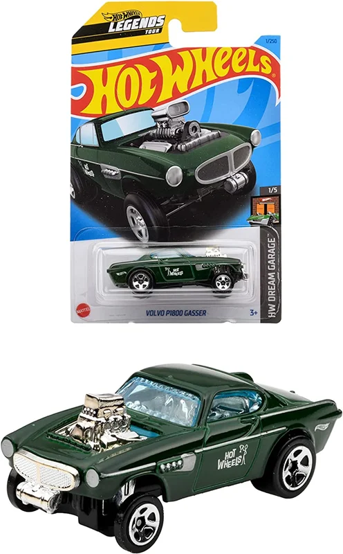 خرید ماکت فلزی ماشین فلزی هات ویلز «ولوو P1800 گسر» ماشین فلزی  Hot Wheels Volvo P1800 Gasser 1/5 1/250