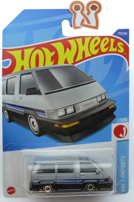 نمای جانبی ماشین فلزی هات ویلز تویوتا ون 1986 مدل Hot Wheels 1986 Toyota Van