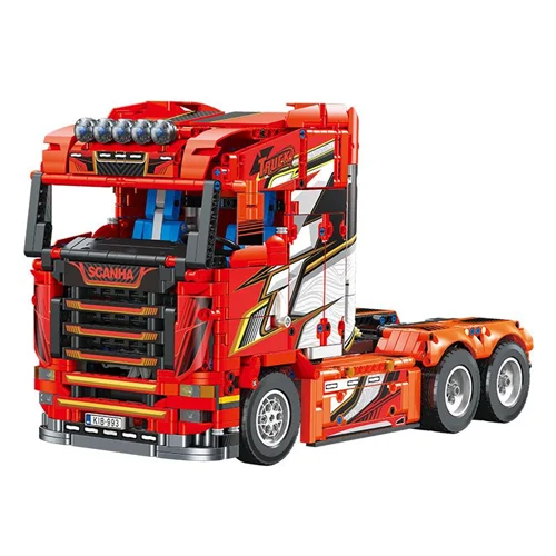 لگو  کامیون کشنده اسکانیا Scania Tractor Truck JJ9070
