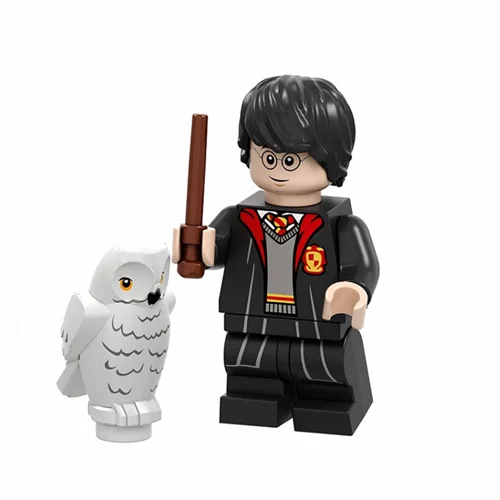مینی فیگور لگویی هری پاتر با جغد Harry Potter