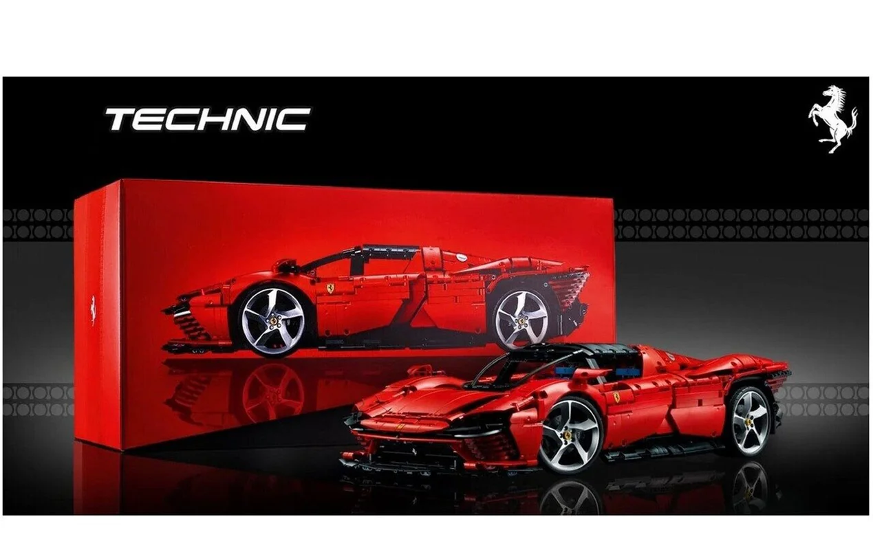 خرید لگو تکنیک «لگو «فراری دیتونا SP3» لگو  Technic Lego Building Blocks Ferrari Daytona SP3 7903