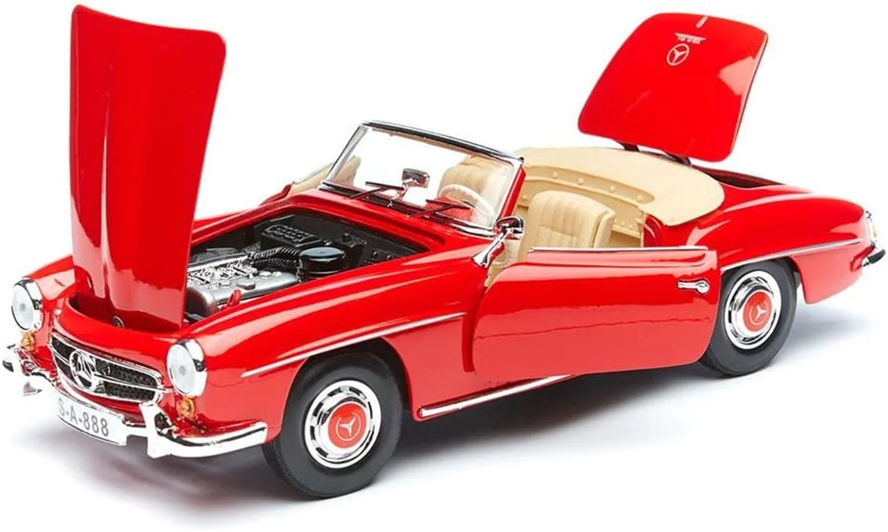 خرید ماشین فلزی مایستو «مرسدس 190SL کابریو» ماشین فلزی Maisto Mercedes 190SL Cabrio 55  31824