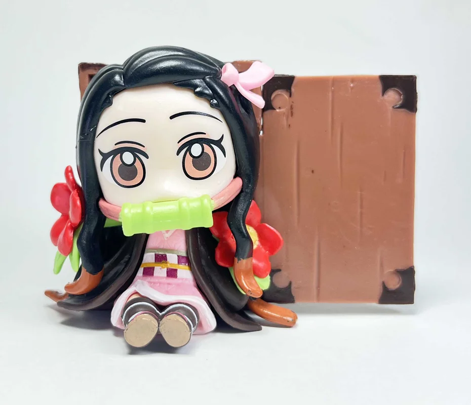 فیگور شیطان کش نزوکو کامادو Nezuko Kamado - نمای نزدیک از چهره