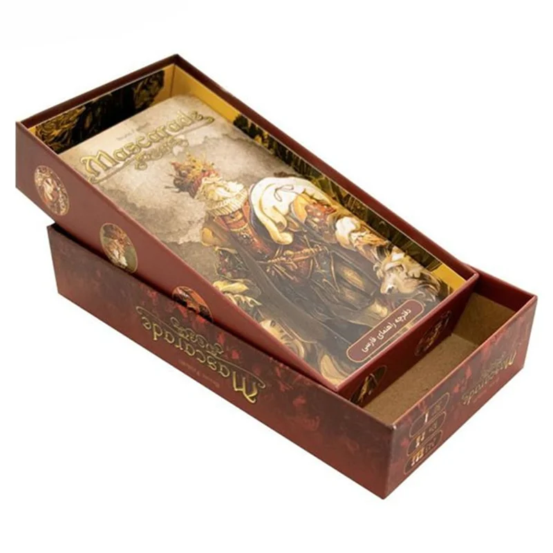 جعبه باز خرید بازی فکری بالماسکه Masquerade Boardgame