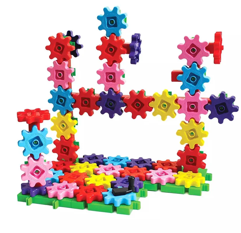 خرید بازی مجموعه سازه های چرخ دنده ای تاپ توی 100 قطعه «گیربکس Gear Box» Top Toy Gear Box! 100pcs