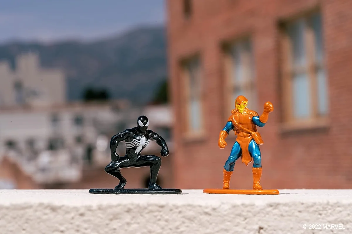 خرید نانو متال فیگور  جادا مارول اسپایدرمن «بسته 18 تایی سری 8» Marvel Spider Man Nano Metalfigs 18-Pack Figure Series 8