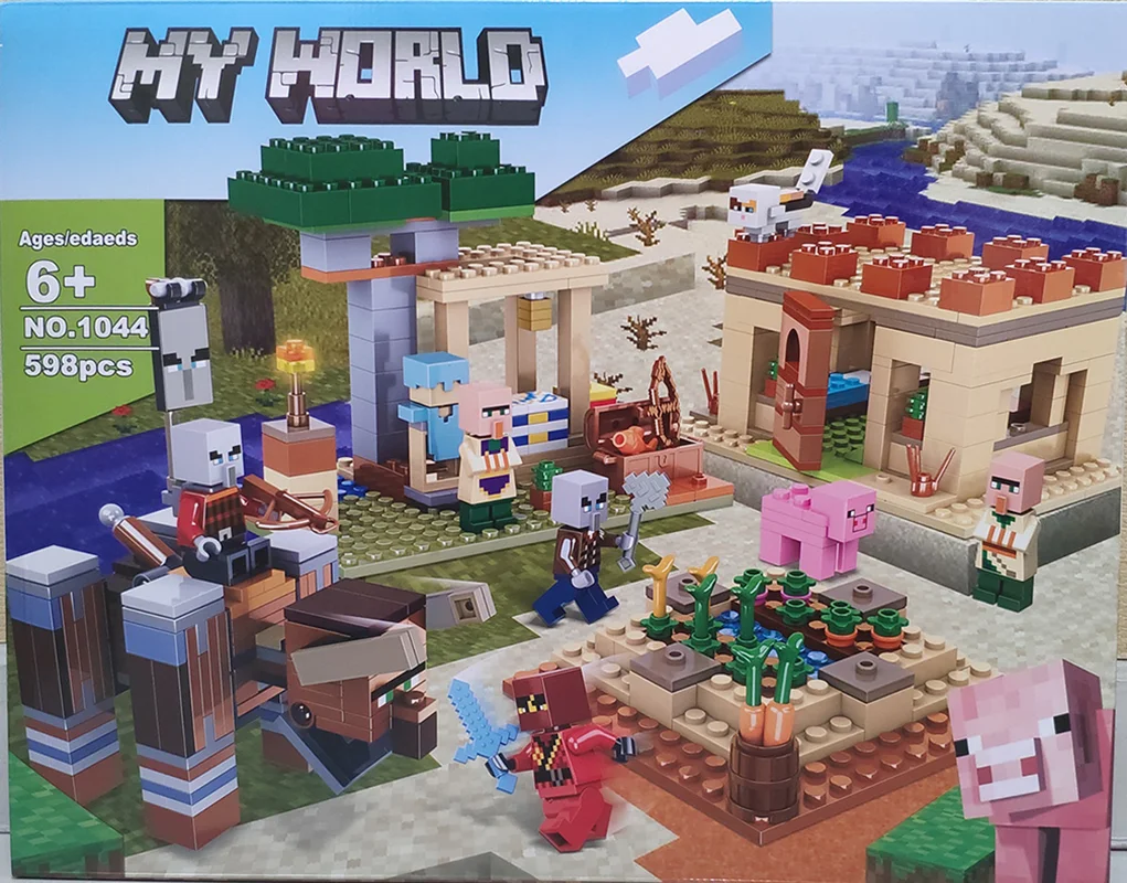 خرید لگو مای ورلد «ماینکرافت»  My World Bricks Blocks My Craft 1044