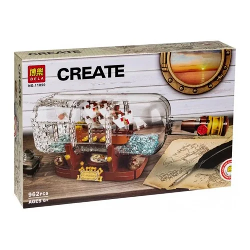 لگو کشتی در بطری  Create Ship in a Bottle 11050