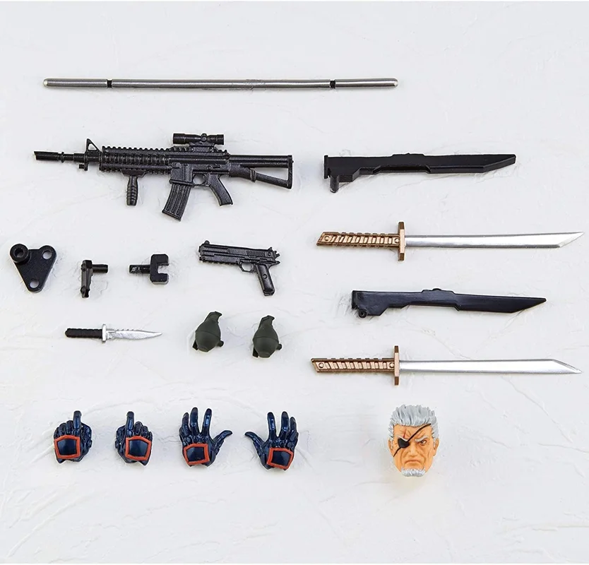 خرید عروسک دث استروک، دث استروک عدالت، تندیس دث استروک، فیگور دث استروک، دث استروک با تجهیزات، دث استروک با مسلسل، فیگور «دث استروک، یاماگوچی» Kayiodo Complex Amazing Yamaguchi deathstrock Justice Leage Figure No.011