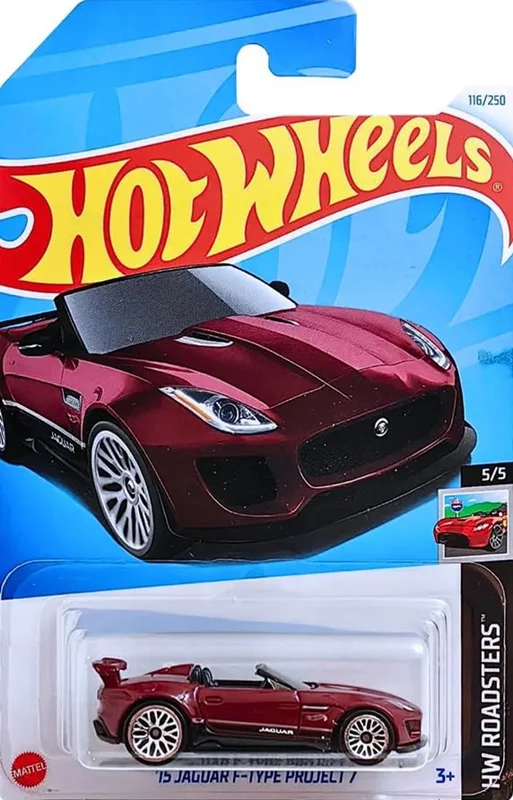ماشین فلزی هات ویلز 15 جگوار اف تایپ پراجکت 7 15Jaguar F Type Project7