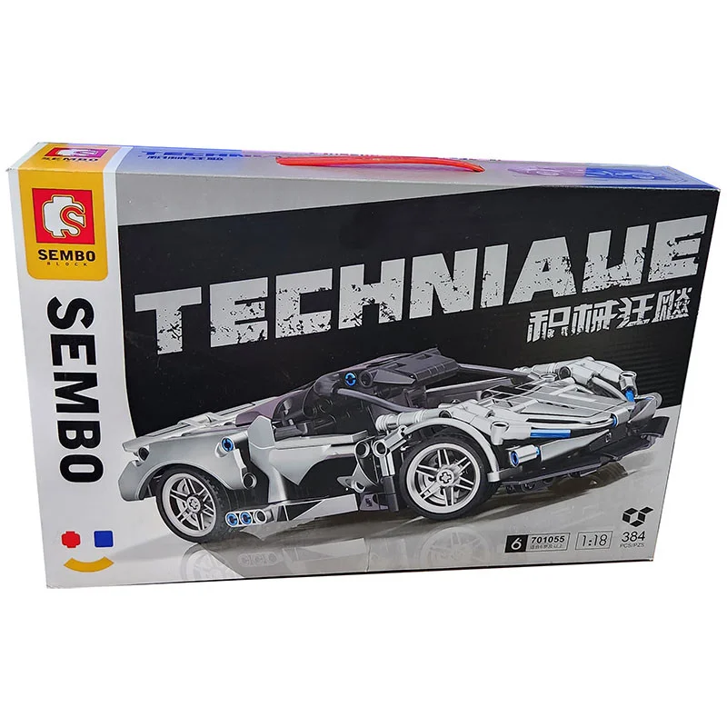 خرید لگو سمبو بلاک تکنیک «ماشین جگوار» Sembo Block Lego Techniaue 701055