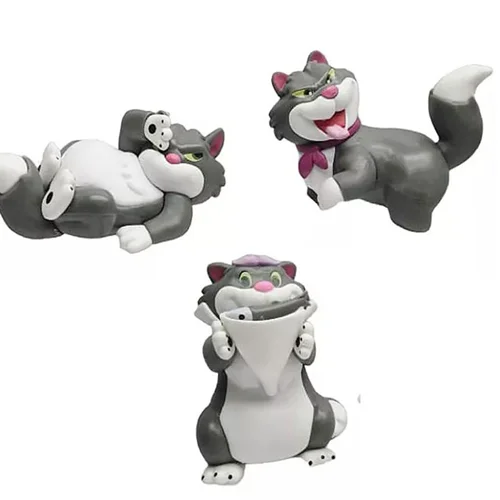 فیگور گربه های لوسیفر ست 3 تایی Disney Lucifer Cat