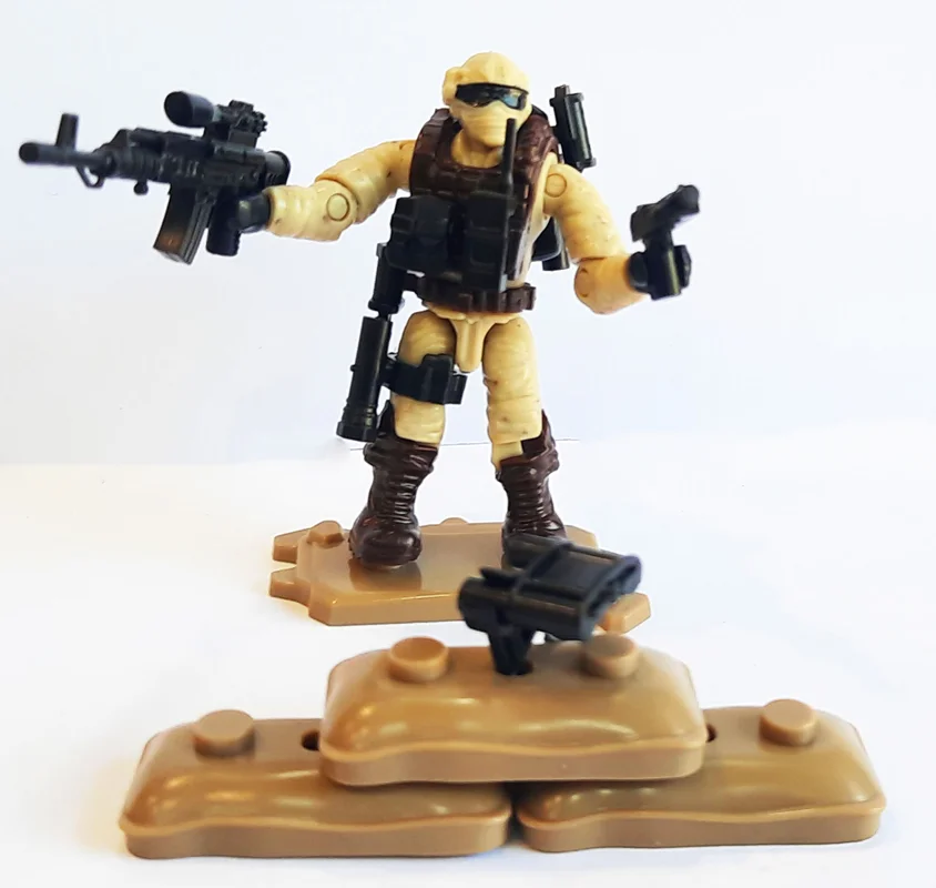 خرید لگو «سرباز نیروی ویژه با تجهیزات نظامی»، لگو ارتشی، لگو نظامی لگو سرباز، لگو آدمکی، مینی فیگور آدمک، مینی فیگور لگویی  X-Block Special Troops Military Soldier minifigures Lego Series XJ-981G
