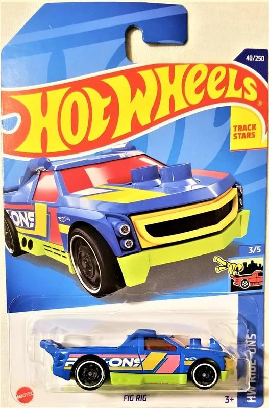 خرید ماشین فلزی ماکت فلزی هات ویلز «فیگ ریگ» ماشین فلزی Hot Wheels Fig Rig HW Ride-Ons 3/5  40/250
