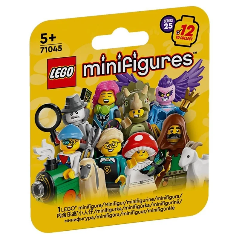 LEGO Minifigures Series 25 71045 - مینیفیگورهای لگو به صورت شانسی با جزئیات دقیق و طراحی منحصربهفرد