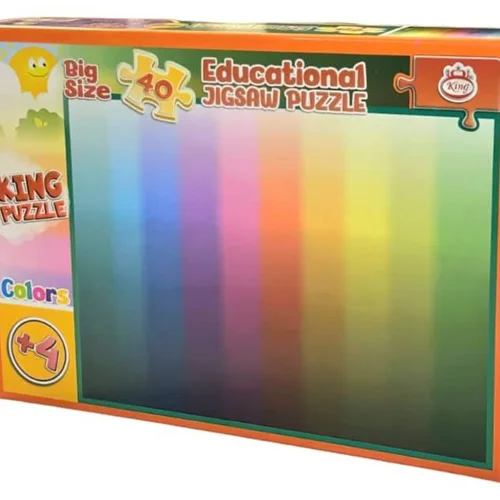 پازل کینگ 40 تکه رنگ ها Colors