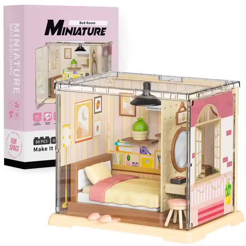 اتاق خواب مینیاتوری Miniature Bed Room EP502