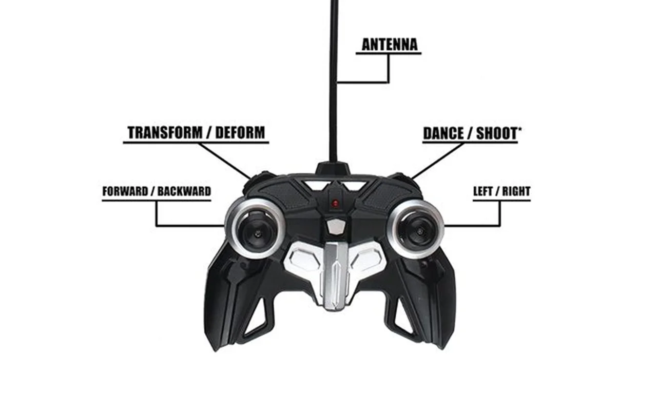 خرید ماشین کنترلی «ربات کامیون آپتیموس پرایم ترانسفورمور، ماشین تغییر شکل دهنده»  MZ Transformers Robot Deformation Remote Control Optimus Prime Car MZ 2335P
