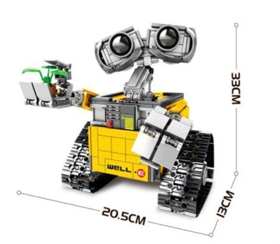 خرید لگو ساختنی «ربات دیزنی پیکسار وال ایی» Building Blocks Wall E Disney Pixar Robot lego 83003