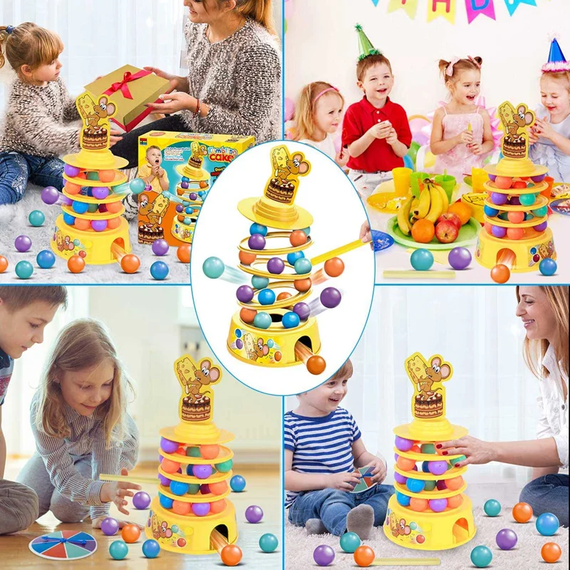کیک غلتان Tumbling Cake - بازیکنان در حال بازی