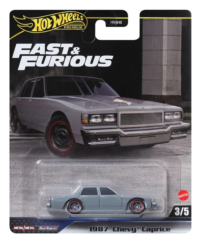 بسته بندی هات ویلز شوی کپریس 1987 Hot Wheels Chevy Caprice Fast & Furious