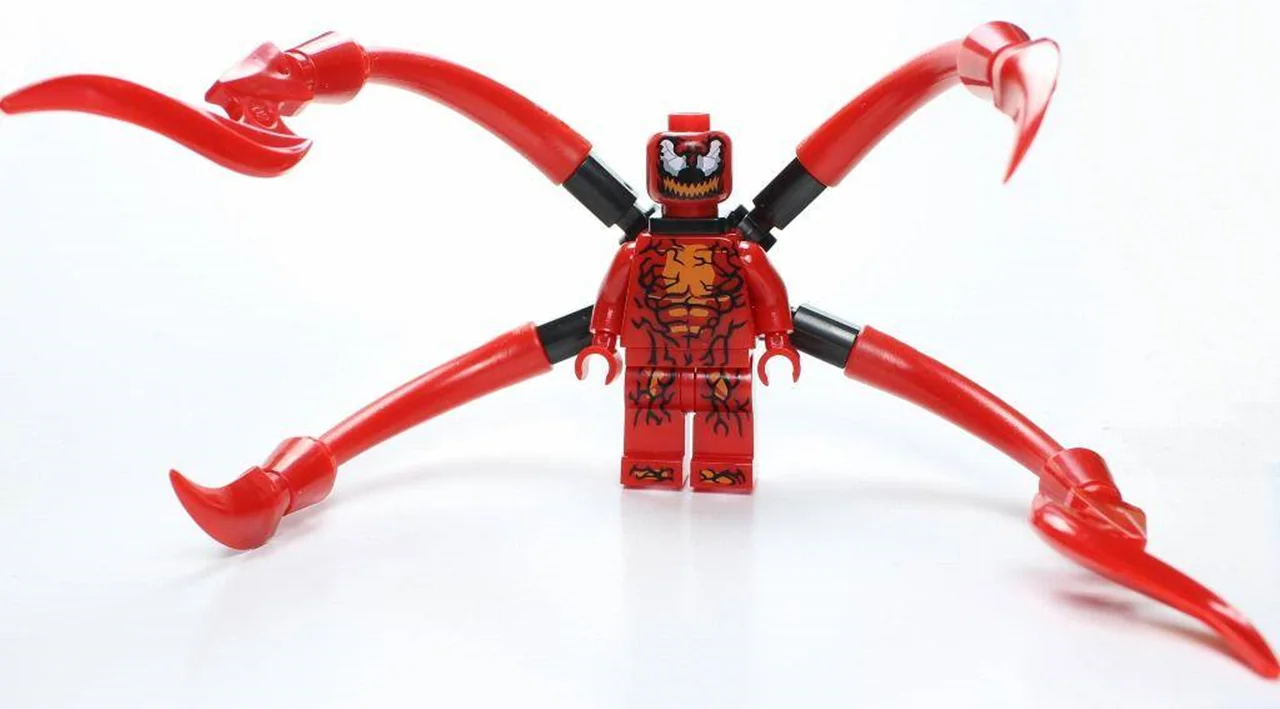آدمک لگویی مینی فیگور لگویی «کارنیج» Kopf Marvel Series Minifigure Carnage