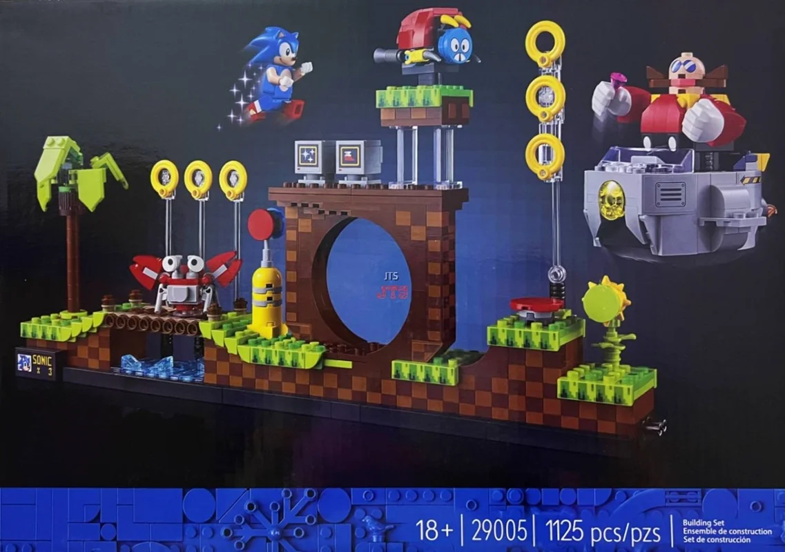 خرید لگو ساختنی «سونیک در فضای بازی تپه سبز» لگو  OEM IDEAS Lego Building Blocks Sonic the Hedgehog Green Hill Zone 29005