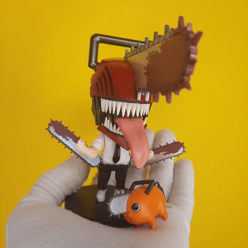 خرید ست 6 تایی اکشن فیگور «چینسامن: مرد اره ای» 6pcs In one Set Chainsaw Man Action Figure