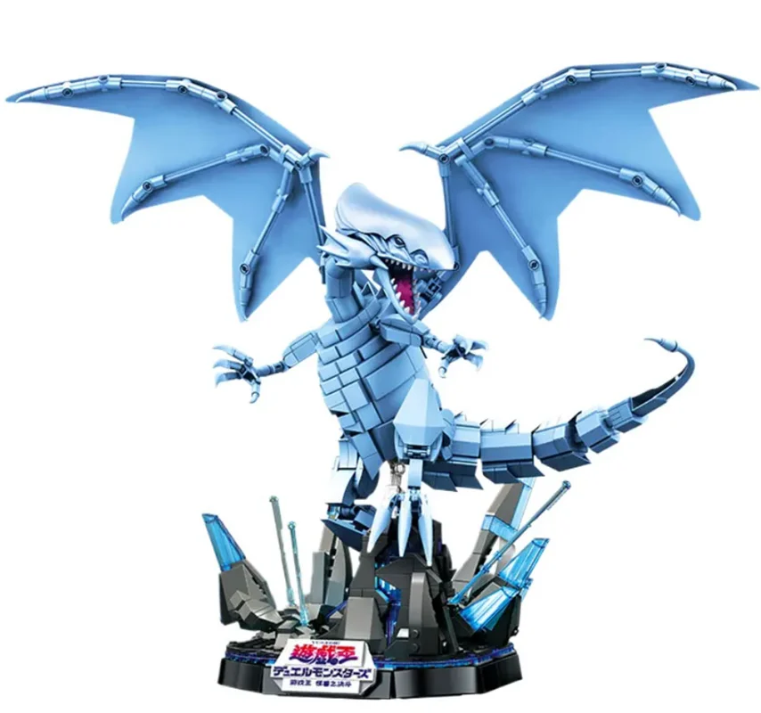 لگو اژدهای سفید چشم آبی یو گی او مدل  AREA-X AB0004 Yu-Gi-Oh: Blue-Eyes White Dragon