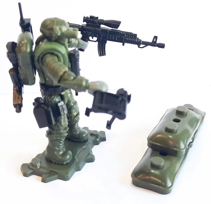 خرید لگو «سرباز نیروی ویژه با تجهیزات نظامی»، لگو ارتشی، لگو نظامی لگو سرباز، لگو آدمکی، مینی فیگور آدمک، مینی فیگور لگویی  X-Block Special Troops Military Soldier minifigures Lego Series XJ-981F