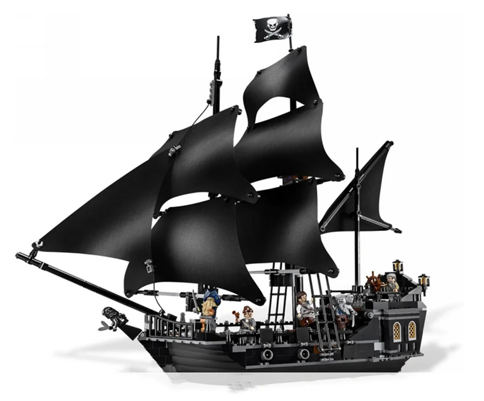 خرید لگو ساختنی «دزدان دریایی کارائیب»  Bricks Blocks Pirates Of The Caribbean Black Pearl Captain Jack Sparrow A16006