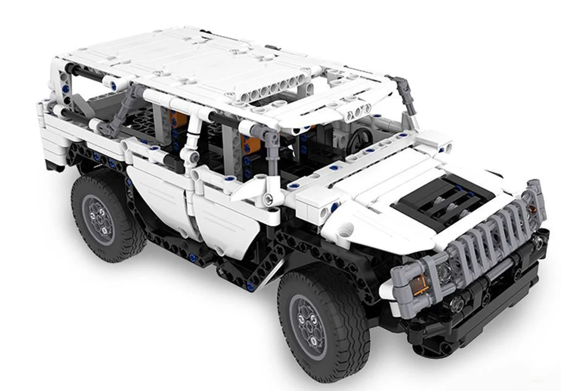 لگو جیپ کنترلی، خرید لگو کادا «جیپ کنترلی Warrior H2 واریور اچ 2» Cada Building Blocks Warrior H2 C51044W