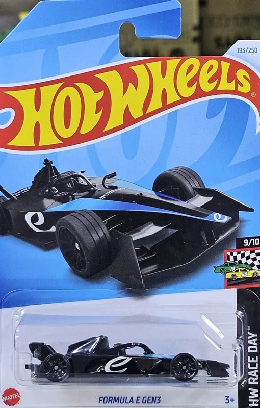 بسته بندی ماشین فلزی فرمولا ای جن3 Formula E Gen3 Hot Wheels
