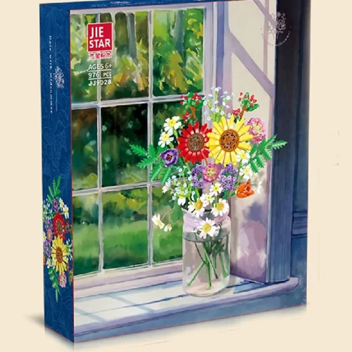 لگو دسته گل میدسامر Jie Star Date With Midsummer JJ9028