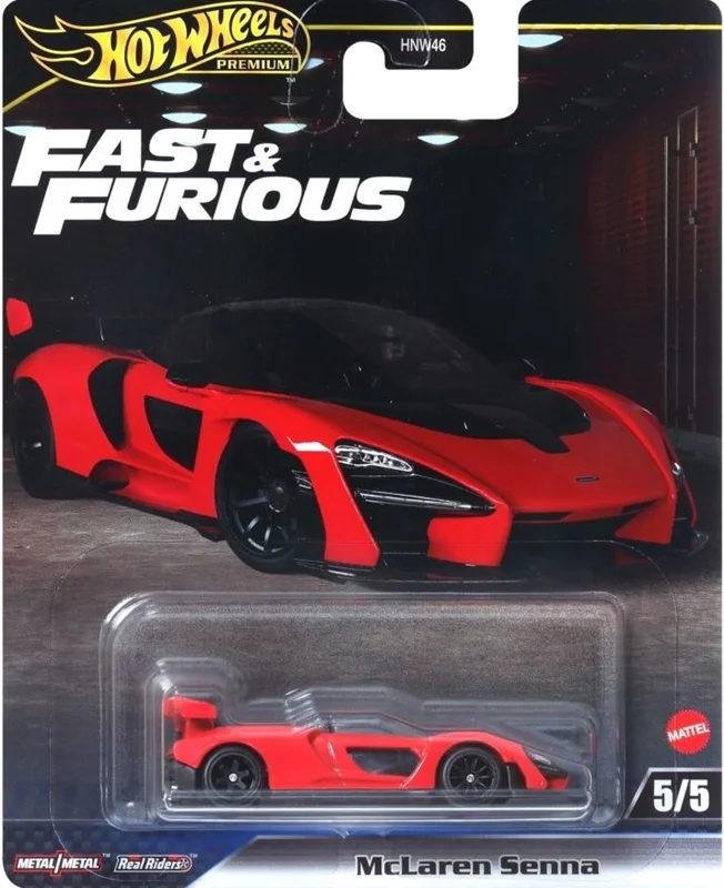 بسته بندی هات ویلز مدل مک لارن سنا Fast & Furious HNW46