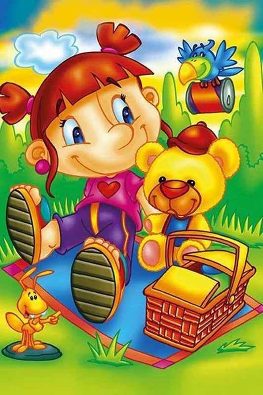 خرید آرت پازل کودکان چوبی 16 تکه «پرنده مهمان»  Heidi Art Puzzle Kids Guest Bird Wooden Puzzle 16 pcs 5855