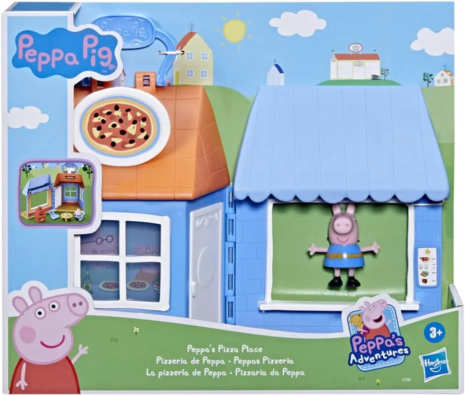 خرید اسباب بازی پپا پیگ «محل پیتزا پپا» اسباب بازی هازبرو هاسبرو  Hasbro Peppa's Pizza Place F2169