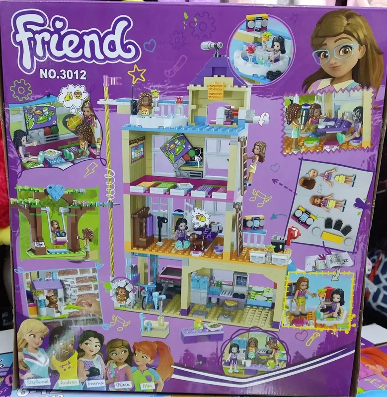 خرید لگو ساختنی دخترانه «فرند»  Bricks Blocks Friend 3012
