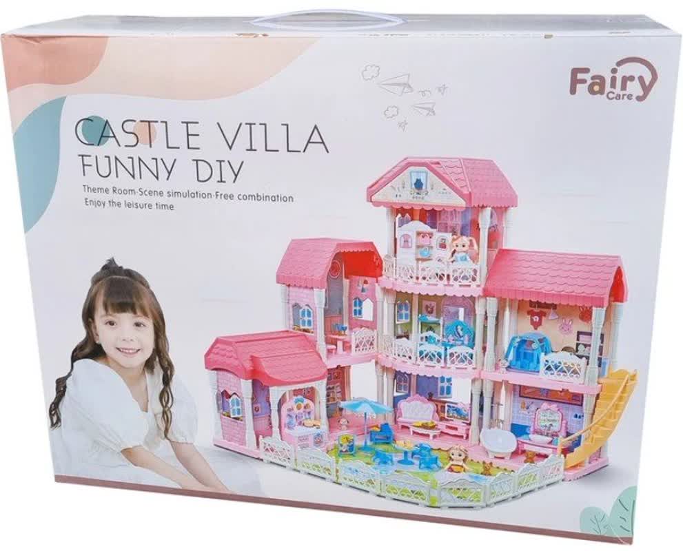 اسباب بازی قصر عروسک Castle Villa Funny Diy 7007