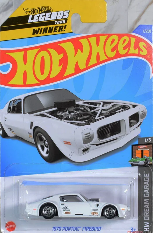 خرید ماشین فلزی ماکت فلزی هات ویلز «1970 پونتیاک فایربرد» ماشین فلزی  Hot Wheels 1970 Pontiac Firebird HW Gream Garage  1/5  1/250