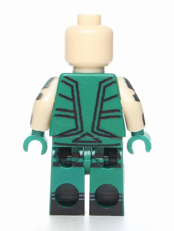 مینی فیگور گرین ارو بدون کلاه Pogo Green Arrow – نمای پشت