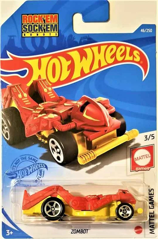 ماکت فلزی ماشین 1/64 Hot Wheels Zombot هات ویلز قرمز