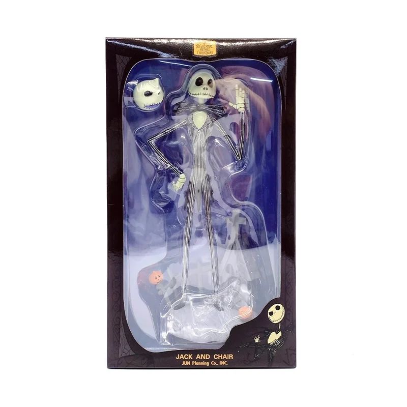 نمای جلوی بستهبندی فیگور Jack Skellington کابوس قبل از کریسمس