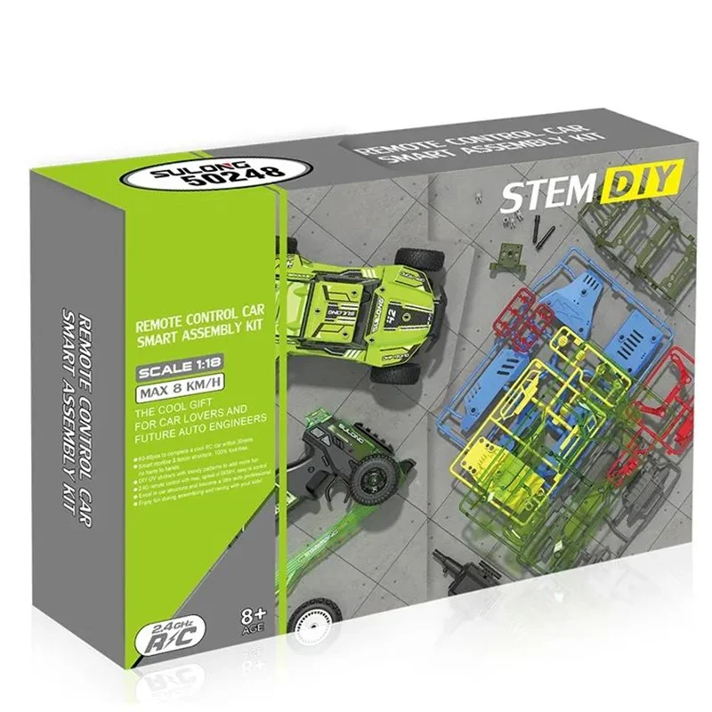 خرید کیت مونتاژ «ماشین کنترلی ریموت دار» Remote Contorl Car smart Assembly kit sl00003