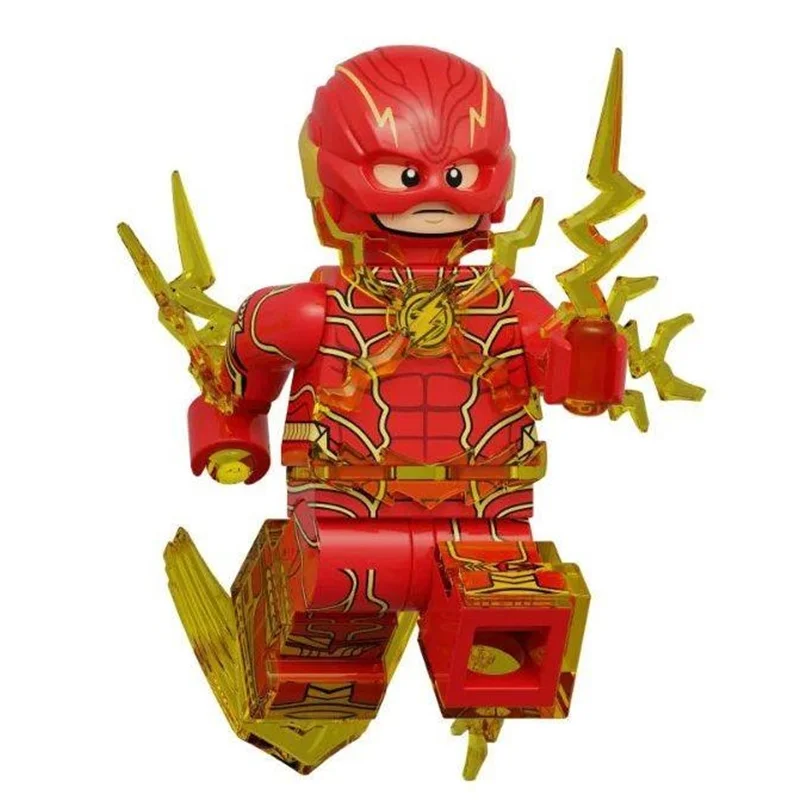 مینی فیگور لگو The Flash زاویه سهبعدی
