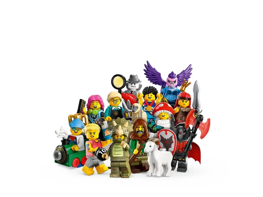 LEGO Minifigures Series 25 71045 - مینیفیگورهای لگو به صورت شانسی با جزئیات دقیق و طراحی منحصربهفرد