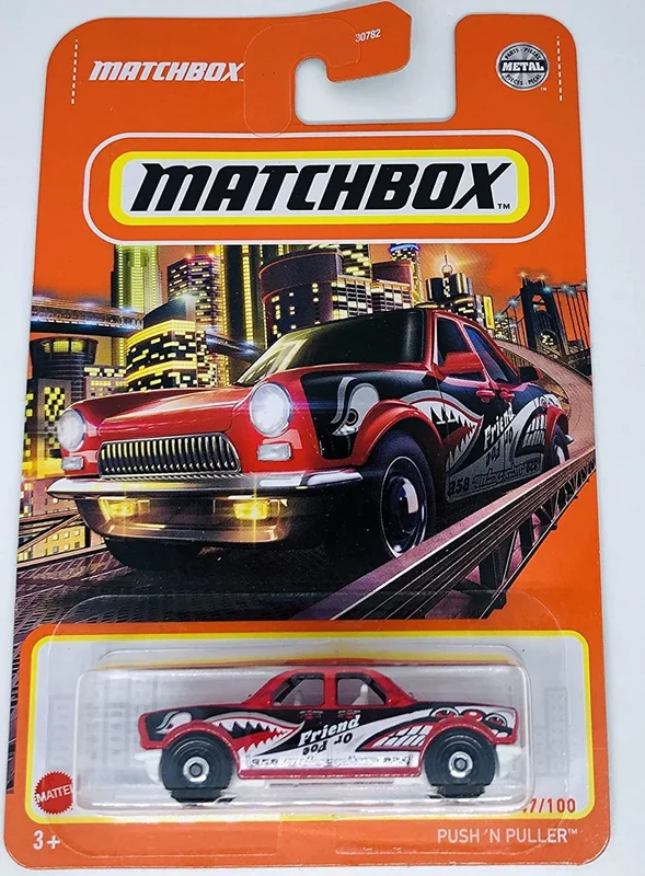 خرید ماشین فلزی ماکت فلزی مَچ باکس «پاش ان پالر» ماشین فلزی Matchbox International Push N Puller 47/100