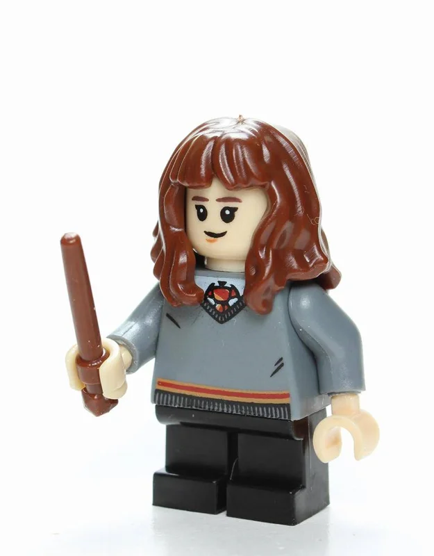 نمای سهبعدی مینی فیگور لگو هرماینی گرنجر Hermione Granger